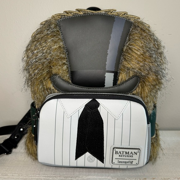 Loungefly Handbags - NWT LOUNGEFLY Batman Returns Mini Backpack Warner Bros Disney The Penguin RARE